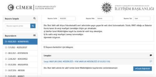 Oku Okut Vakfı SAHTE