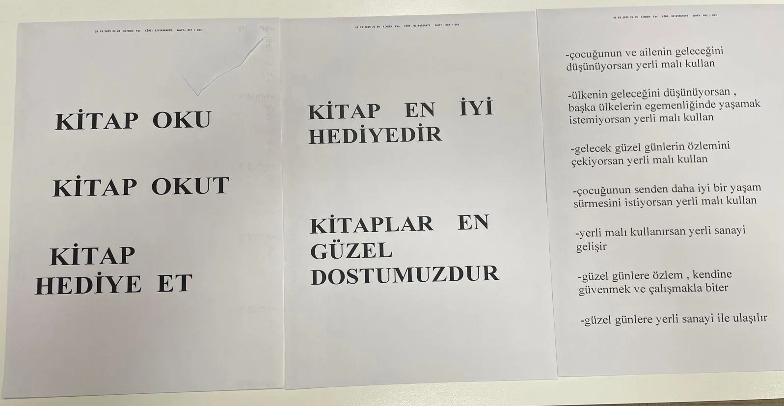 İstenmeyen Fax