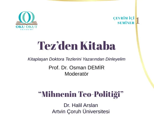 Mihnenin Teo-Politiği | Dr. Halil Arslan